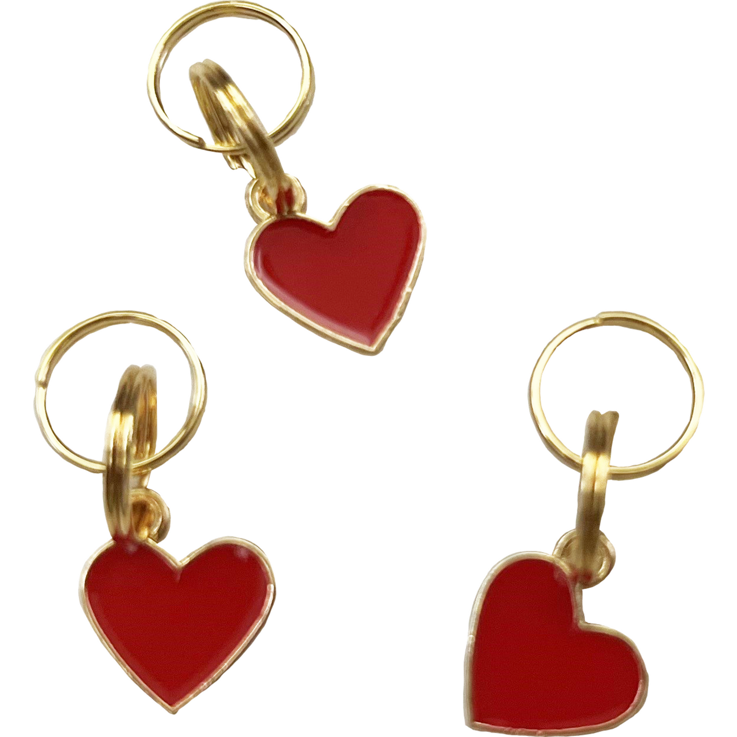 Klika - Decoratie charms | Hartjes | 50 stuks