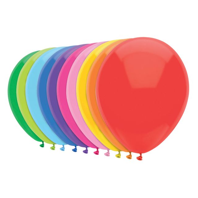 Haza - Ballons colorés 20 pièces 30 cm