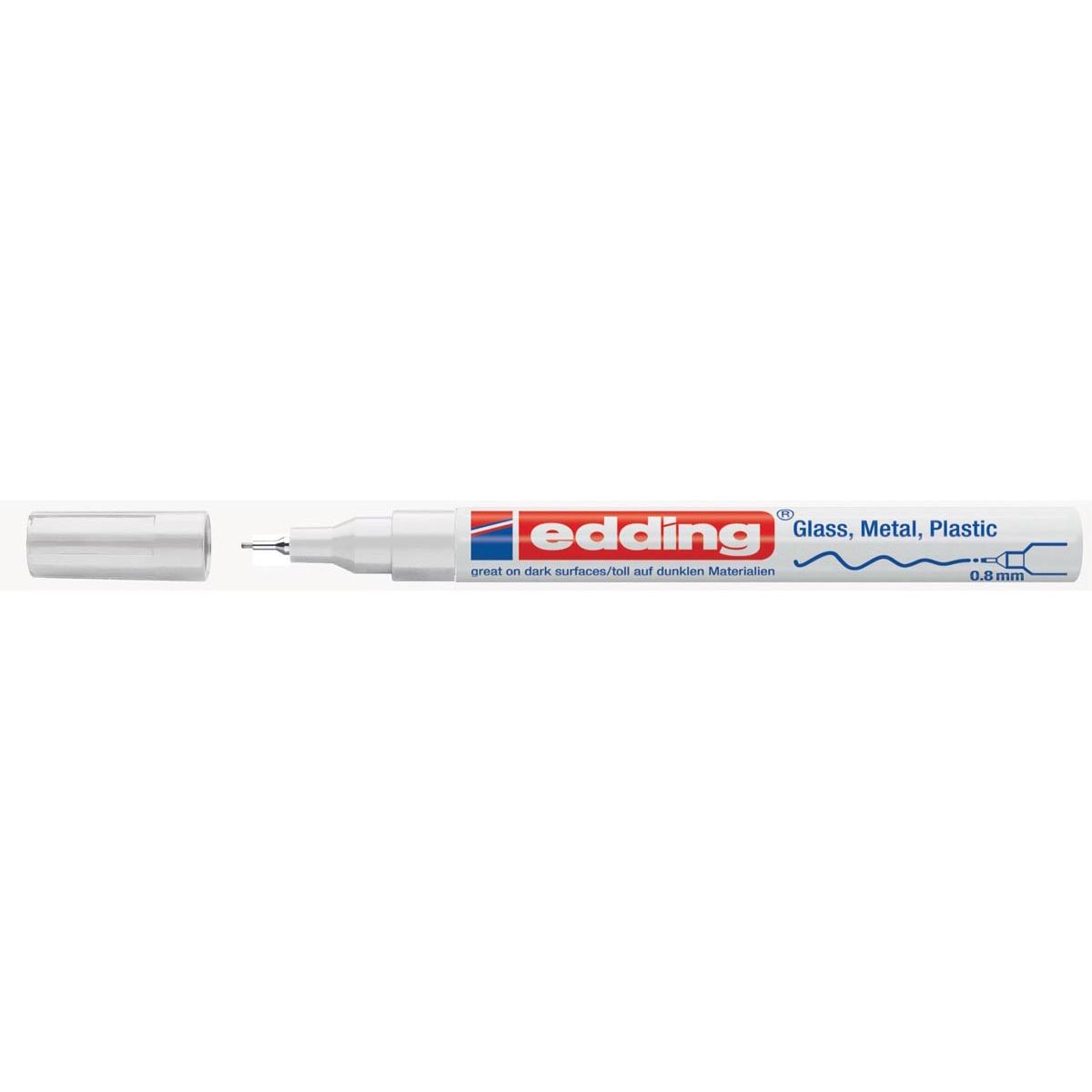 Edding - glanslakmarker e-780 CR wit