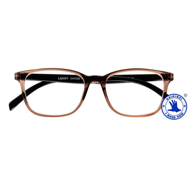 Quantore - Lunettes de lecture +1.00 dpt Lucky marron-noir