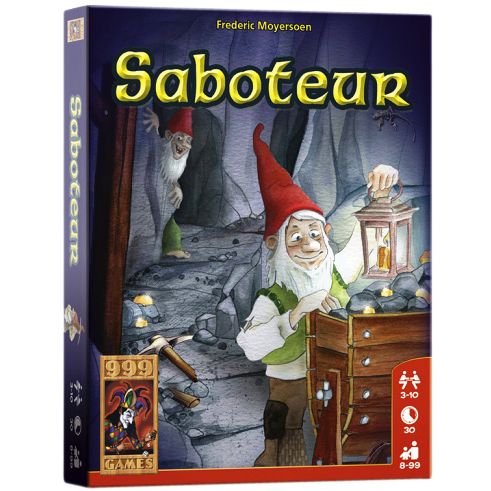999 games - Kaartspel saboteur basis | 12 stuks