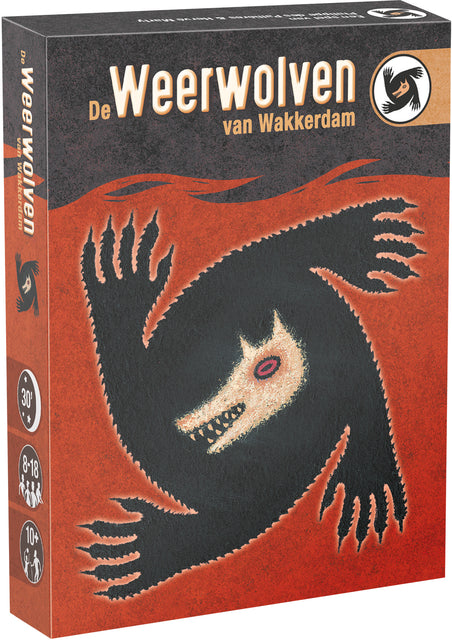 Asmodee - Kartenspiel Die Werwölfe von Wakkerdam | 6 Stück