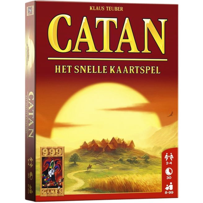 999 games - De Kolonisten van Catan: Het snelle Kaartspel Bordspel Strategie
