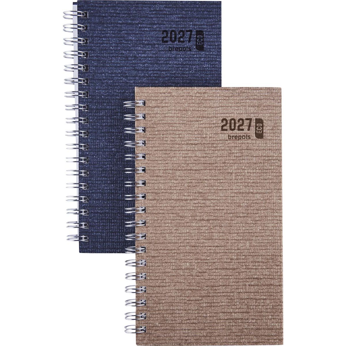 Brepols - agenda Ecorama, Kazar, assorti, 2026, reliure spirale