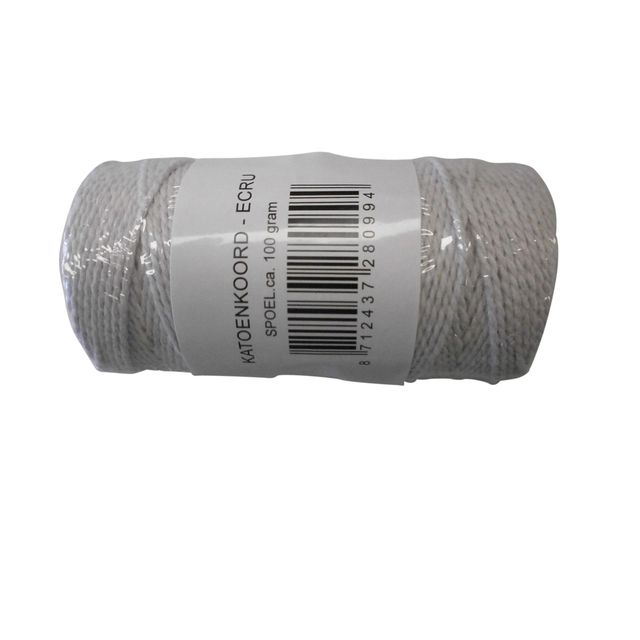 Muller - Baumwollseil 100 Meter ecru