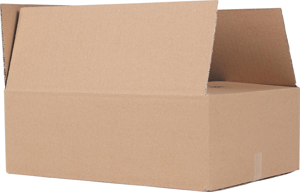 Klika - Versandkarton, einwellig, 3 mm, braun, ft 305 x 220 x 100 mm