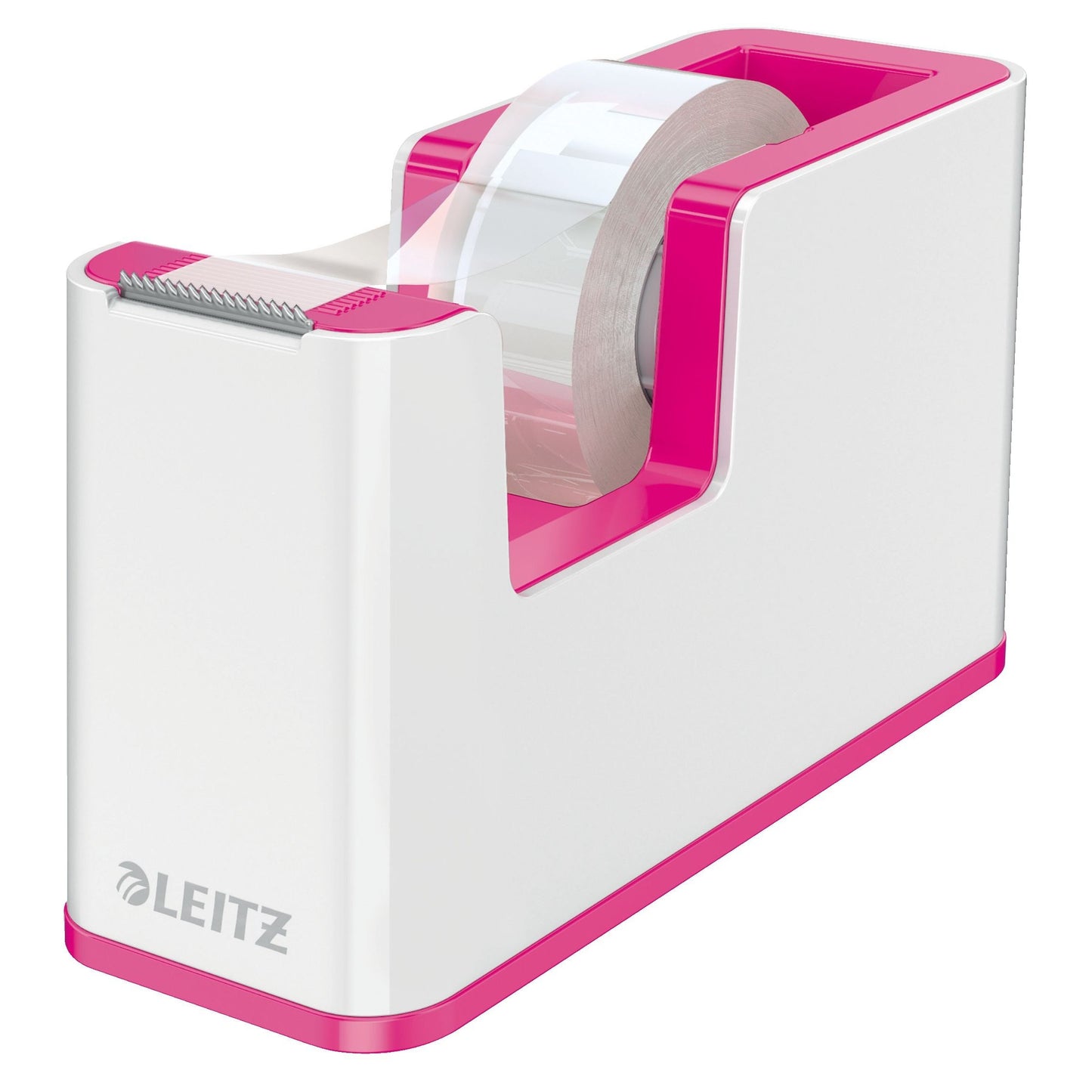 Leitz - Support de ruban adhésif WOW blanc/rose