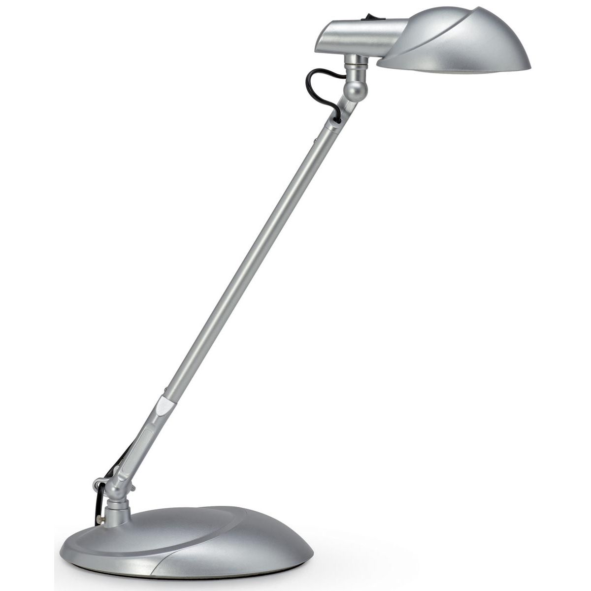 Maul - storm bureaulamp, LED, op voet, zilver