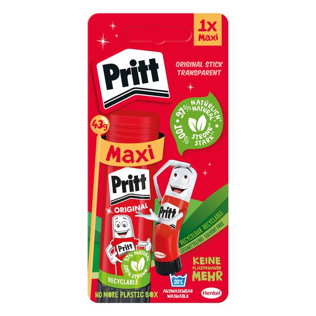 Pritt - Lijmstift stick original 43gr op blister | 12 stuks