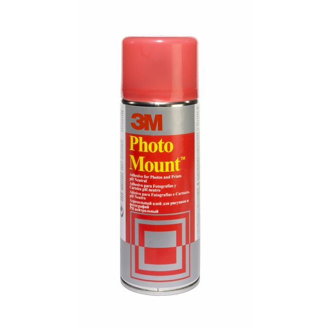 3M - Spray adhésif support photo aérosol 400ml