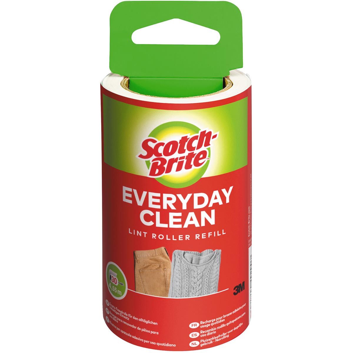 Scotch Brite - -Brite pluizenkleefroller navulling, 30 vellen