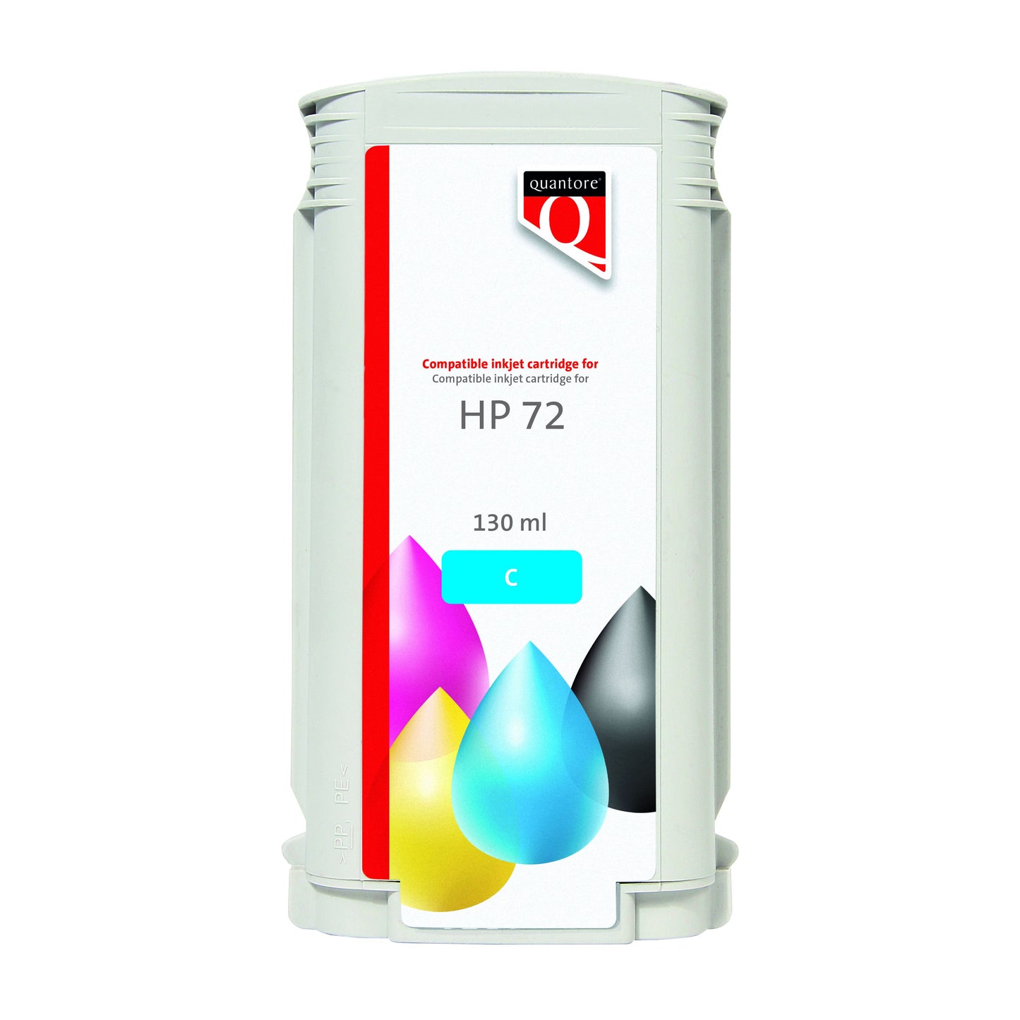 Quantore - Inktcartridge hp 72 c9371a blauw | 12 stuks