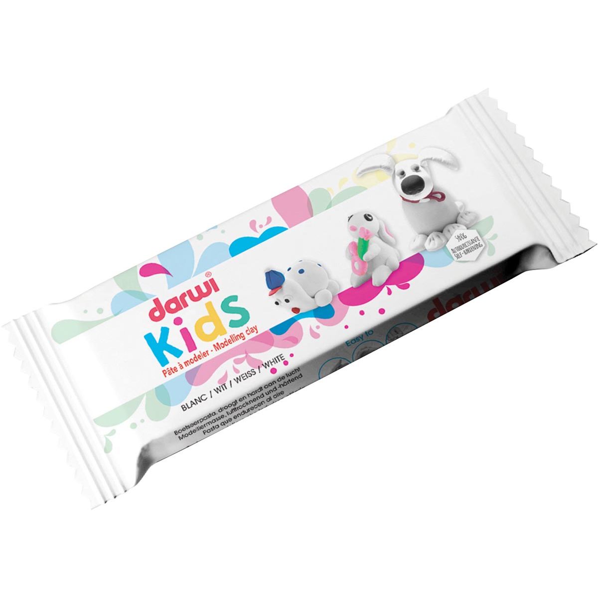 Darwi - Modellierpaste Kids, Packung mit 500 Gramm