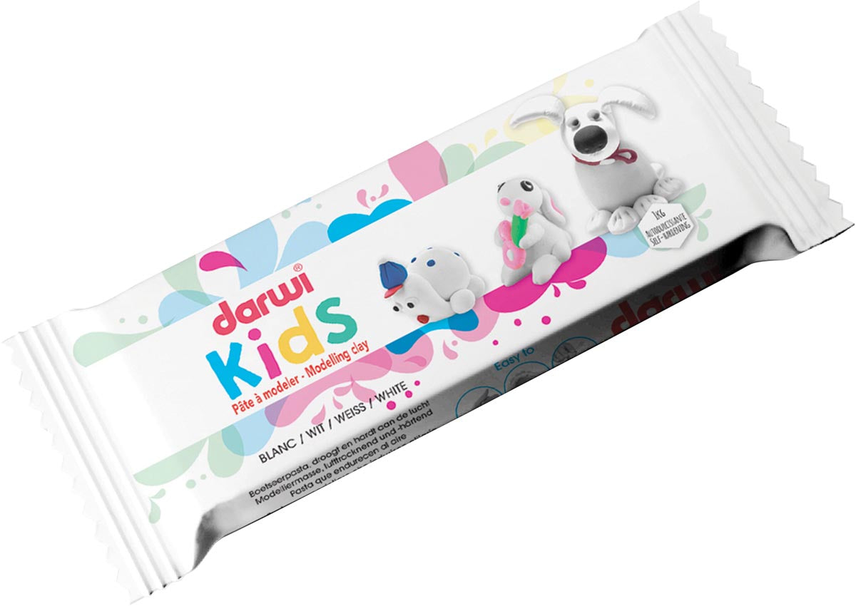 Darwi - Modellierpaste Kids, Packung à 1 kg