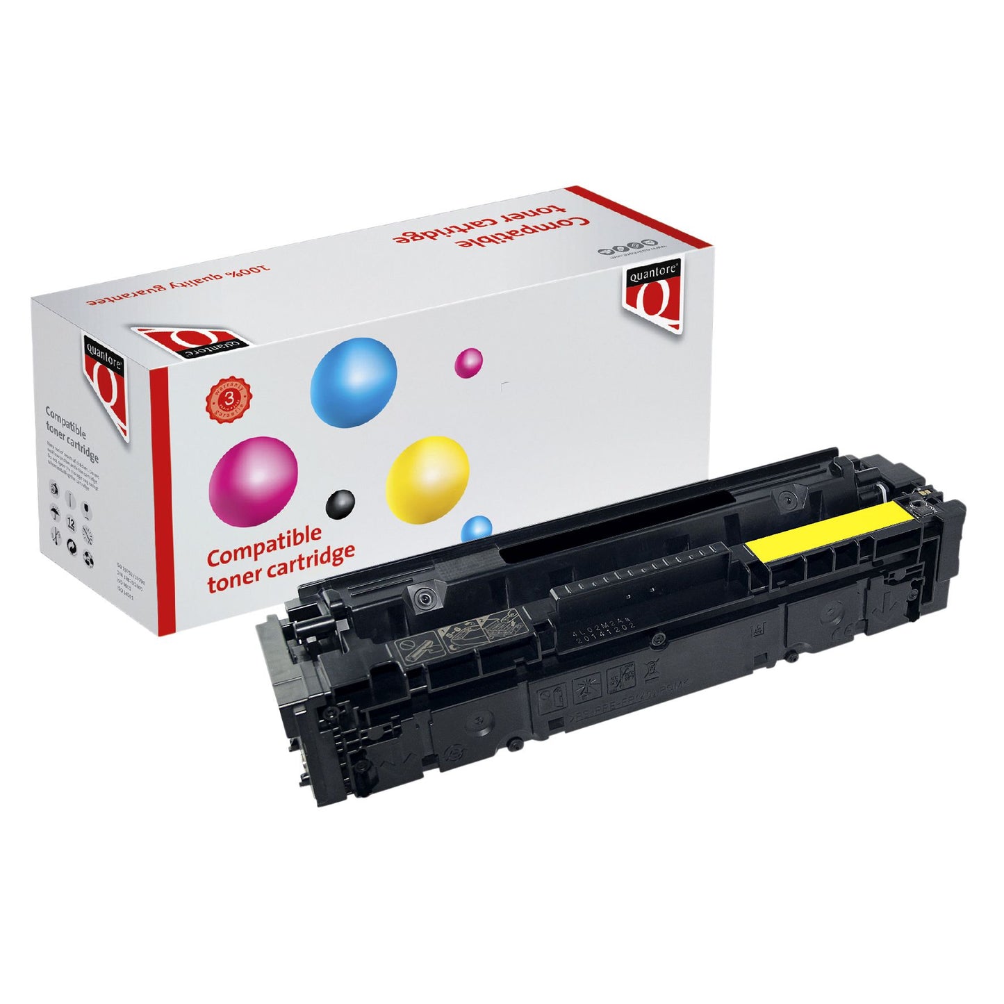 Quantore - Alternative à la cartouche de toner pour CF542X 203X jaune
