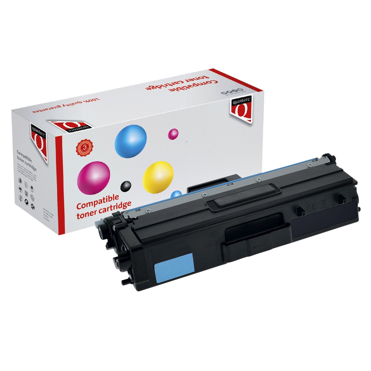 Quantore - Alternative au toner pour TN-421C bleu