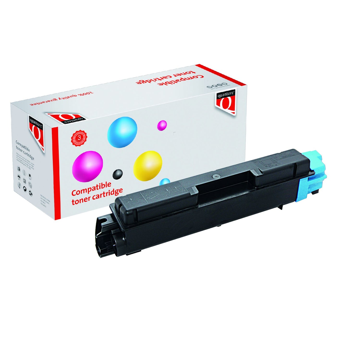 Quantore - Alternative au toner pour TK-5270C bleu