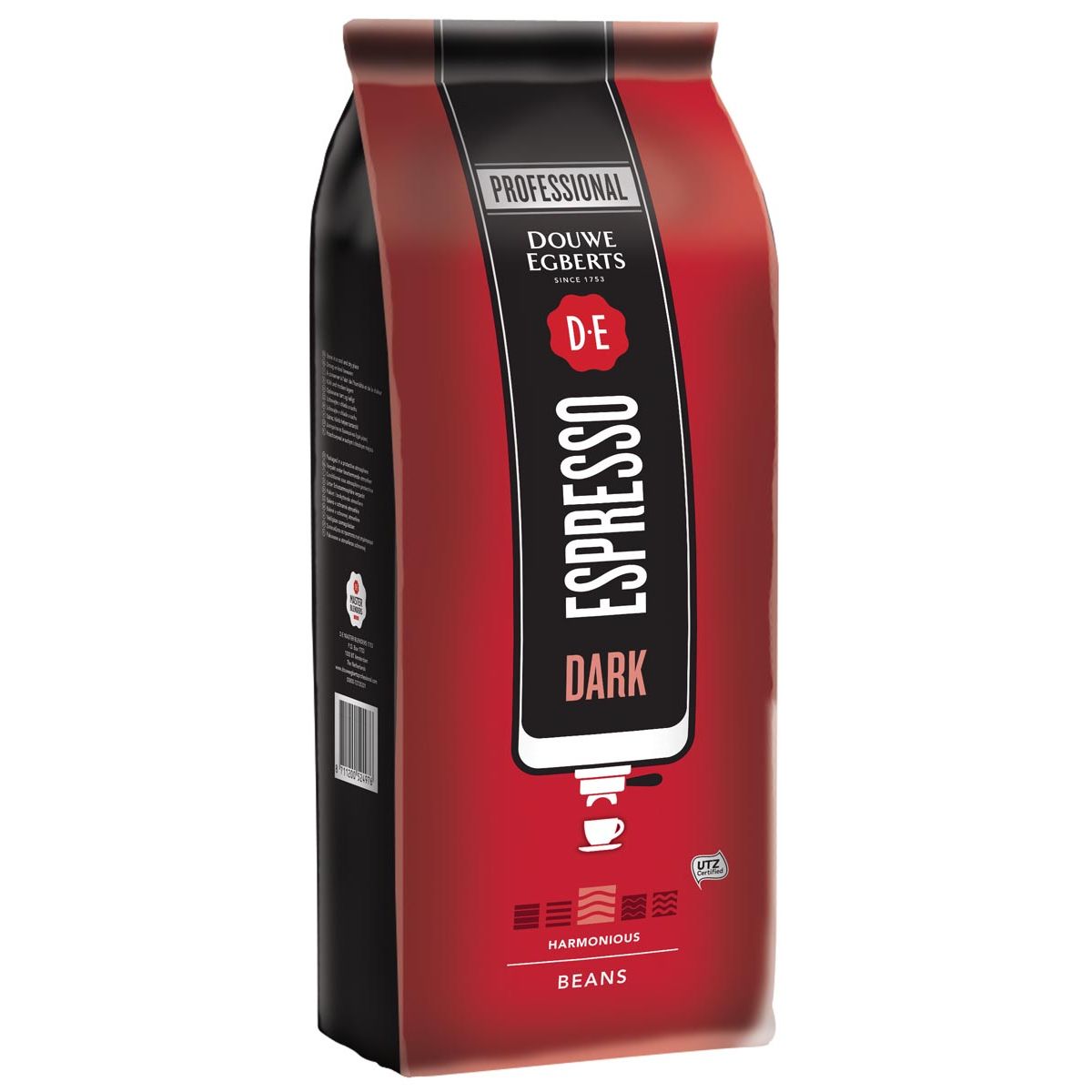 Douwe Egberts - koffiebonen, espresso Dark, pak van 1 kg