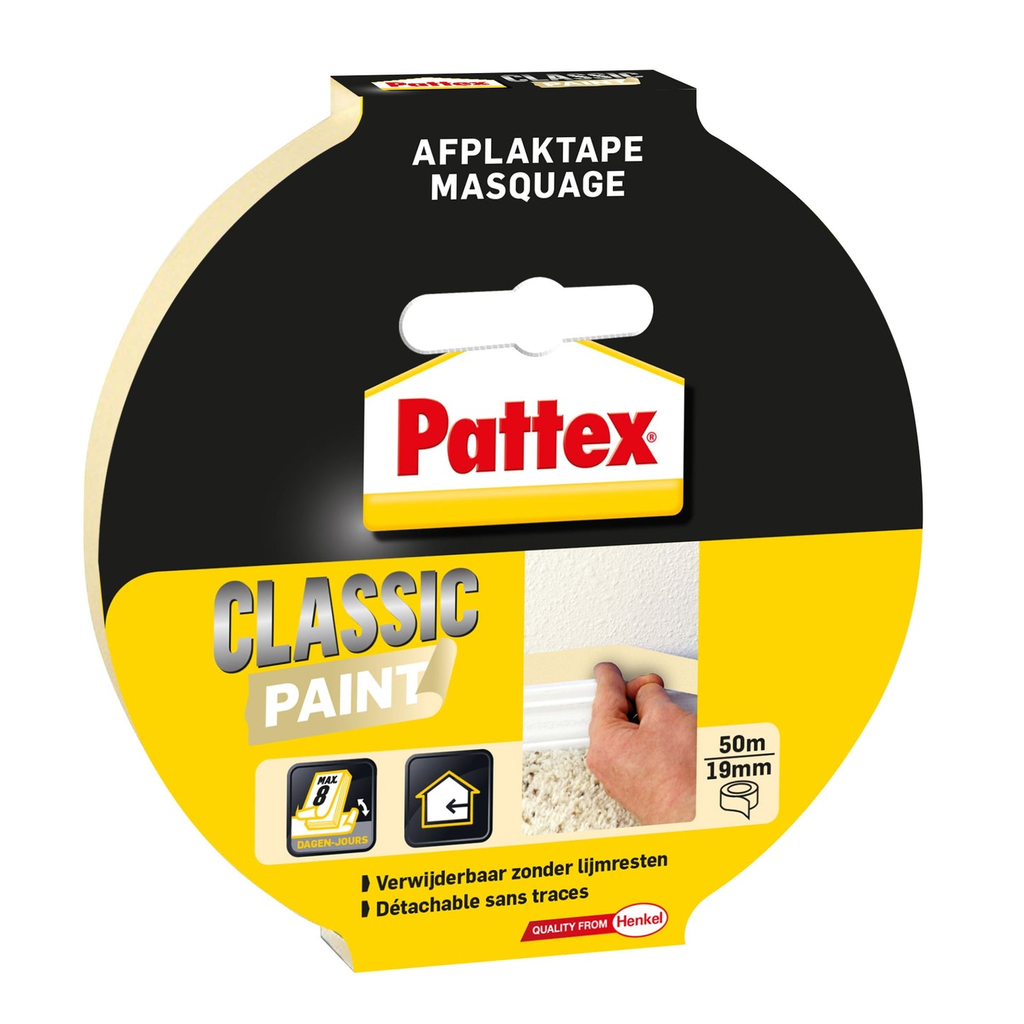 Pattex - Afplake Classic 19mmx50m creme