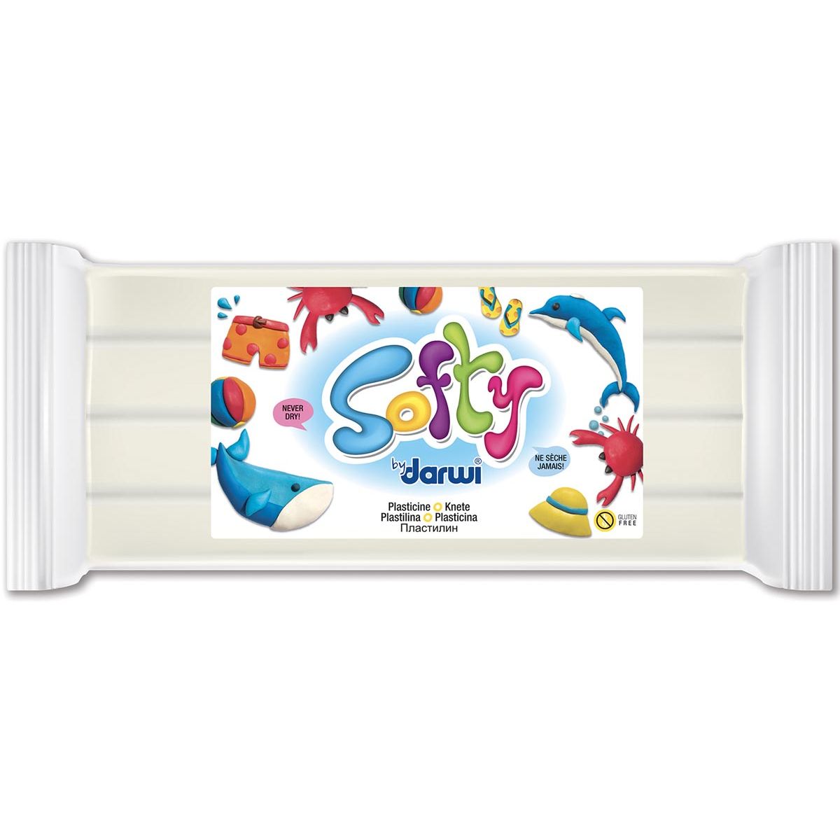 Darwi - Modellierpaste Softy weiß