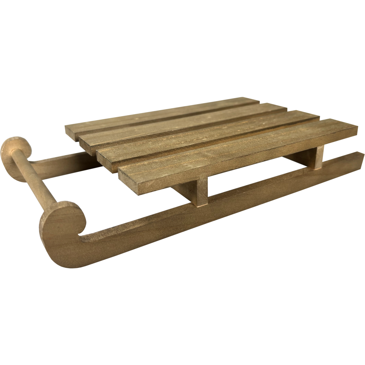 Klika - Houten slee | 25x13.5x4cm | hout | naturel | 24 stuks