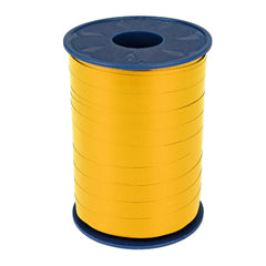 Ruban à friser 10mm x 250 mètres coloris 605 jaune jaune