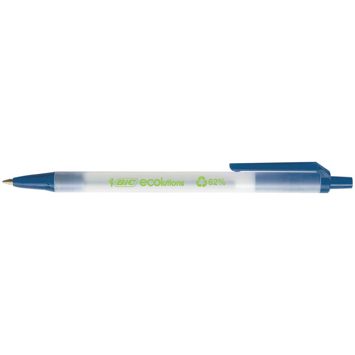 BIC - balpen ECOlutions Clic Stic blauw