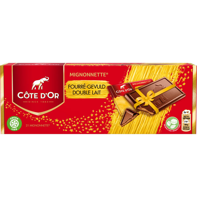 Côte d'Or - Chocolade cote d'or mignonnette lait 21x10gr