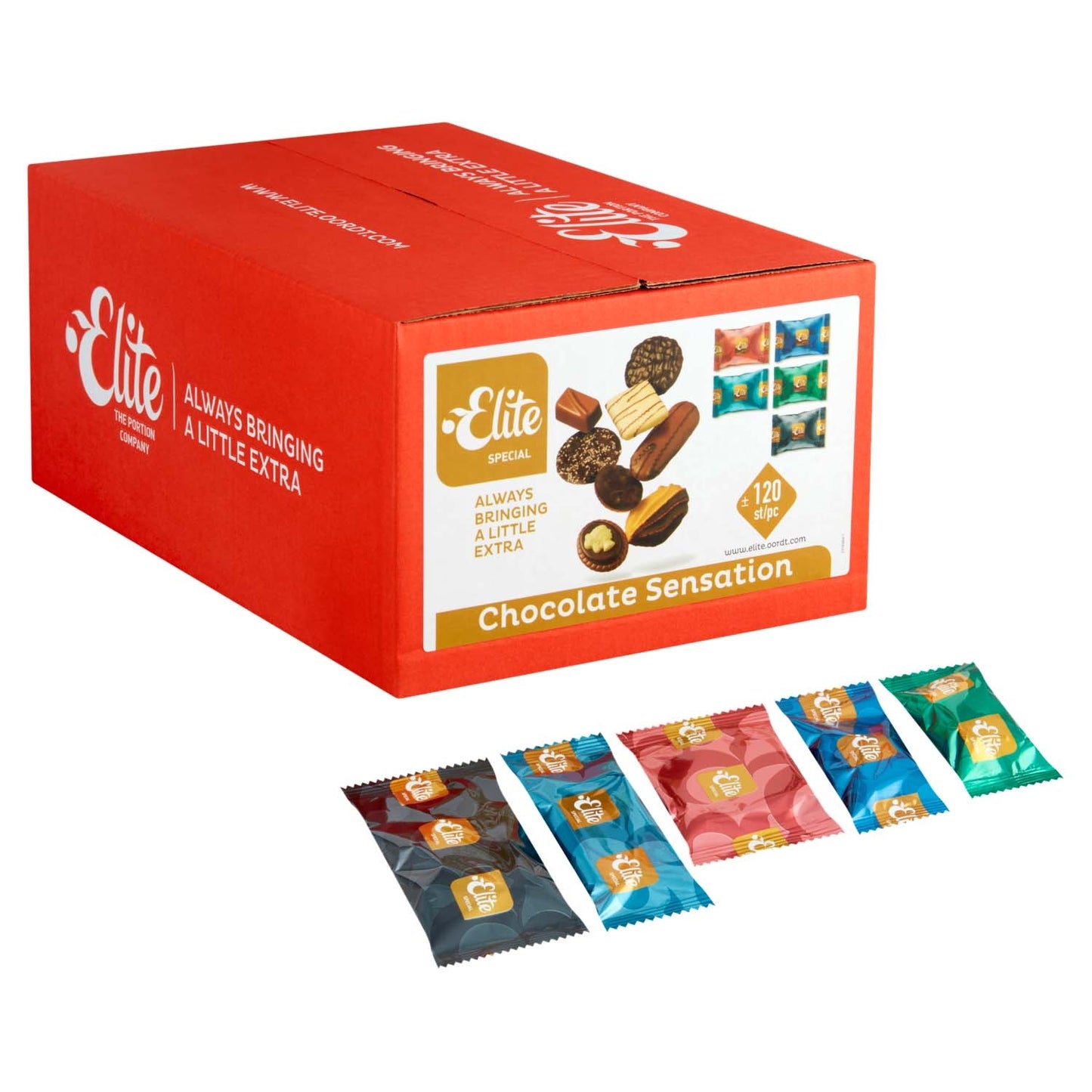Elite - Cookies Spécial Chocolat Sensation mix 120 pièces
