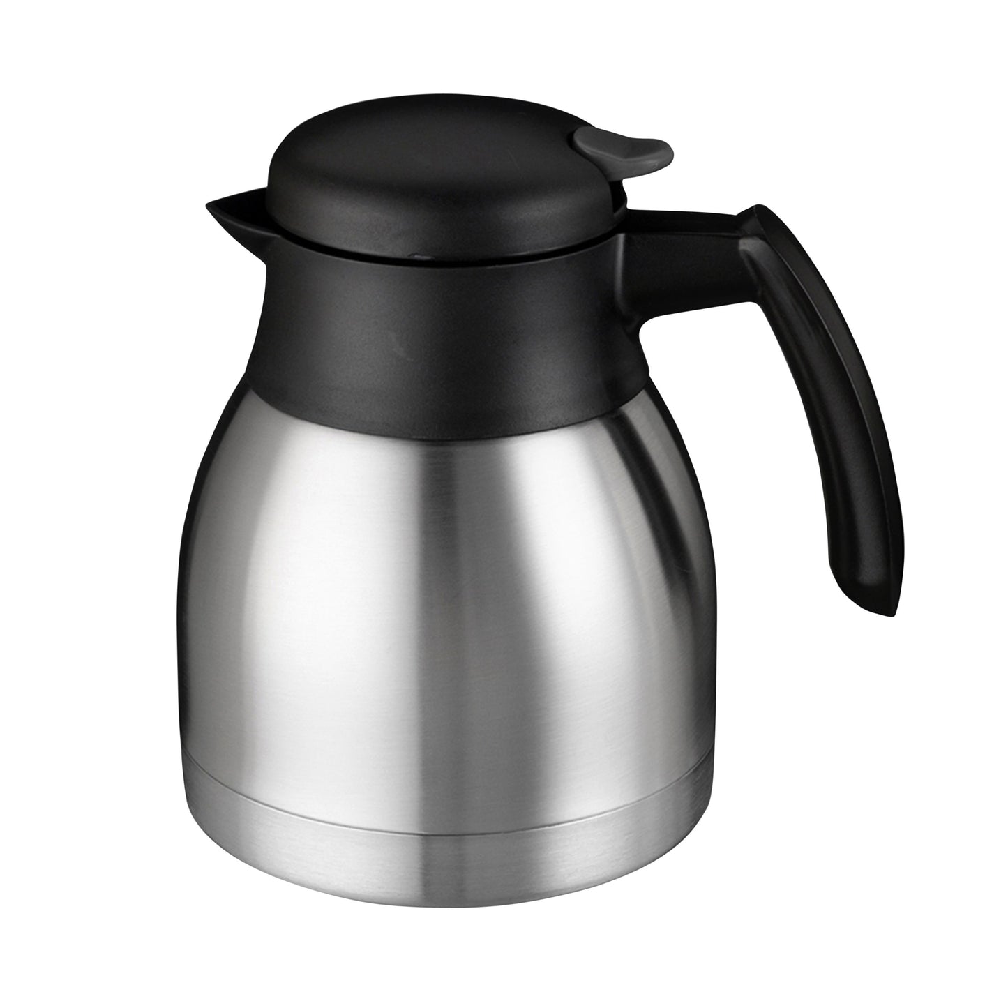 Bravilor - Thermoskan dubbelwandig 1 liter rvs zw