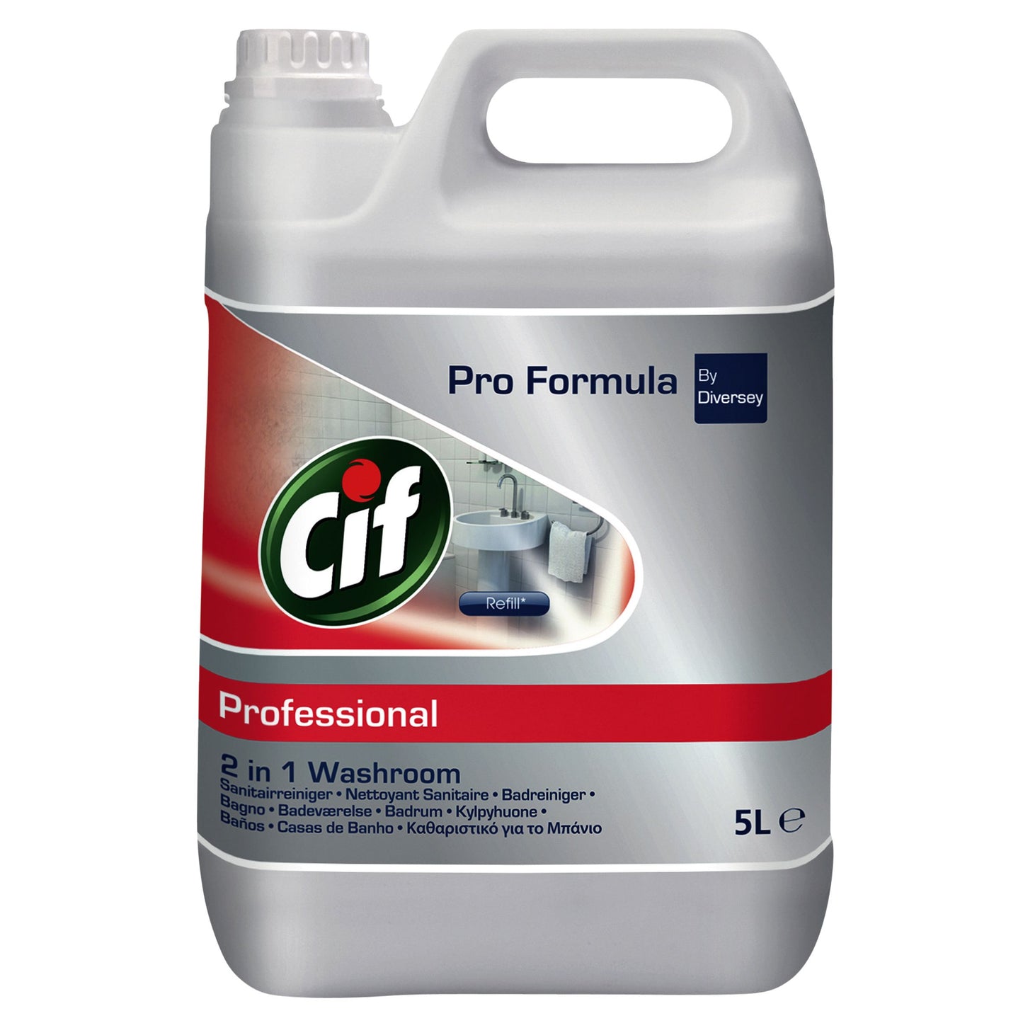 Cif - Sanitärreiniger Professional 2-in-1 5 Liter