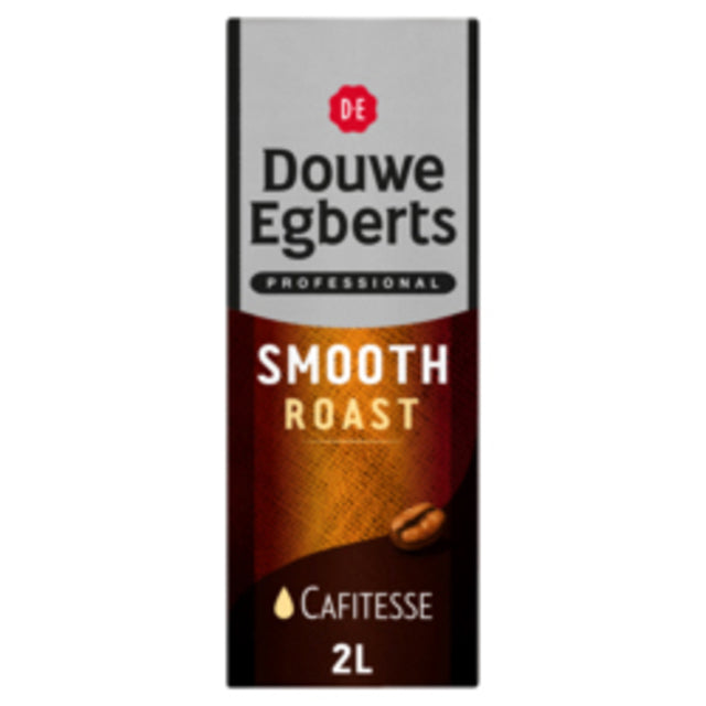 Douwe Egberts - Koffie Cafitesse glatt geröstet 2 Liter | 2 Stk