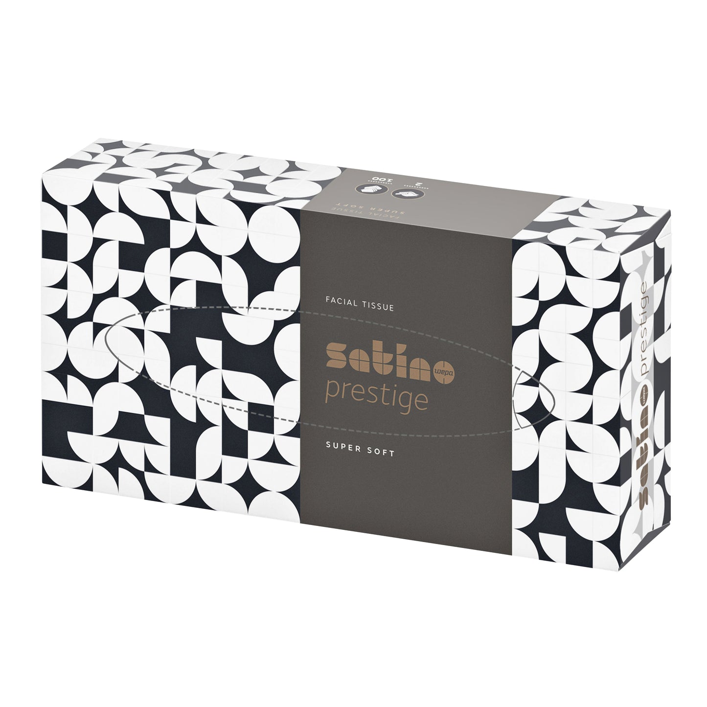 Satino by WEPA - Facial tissues Satino 2-laags 100 vel wit 206450