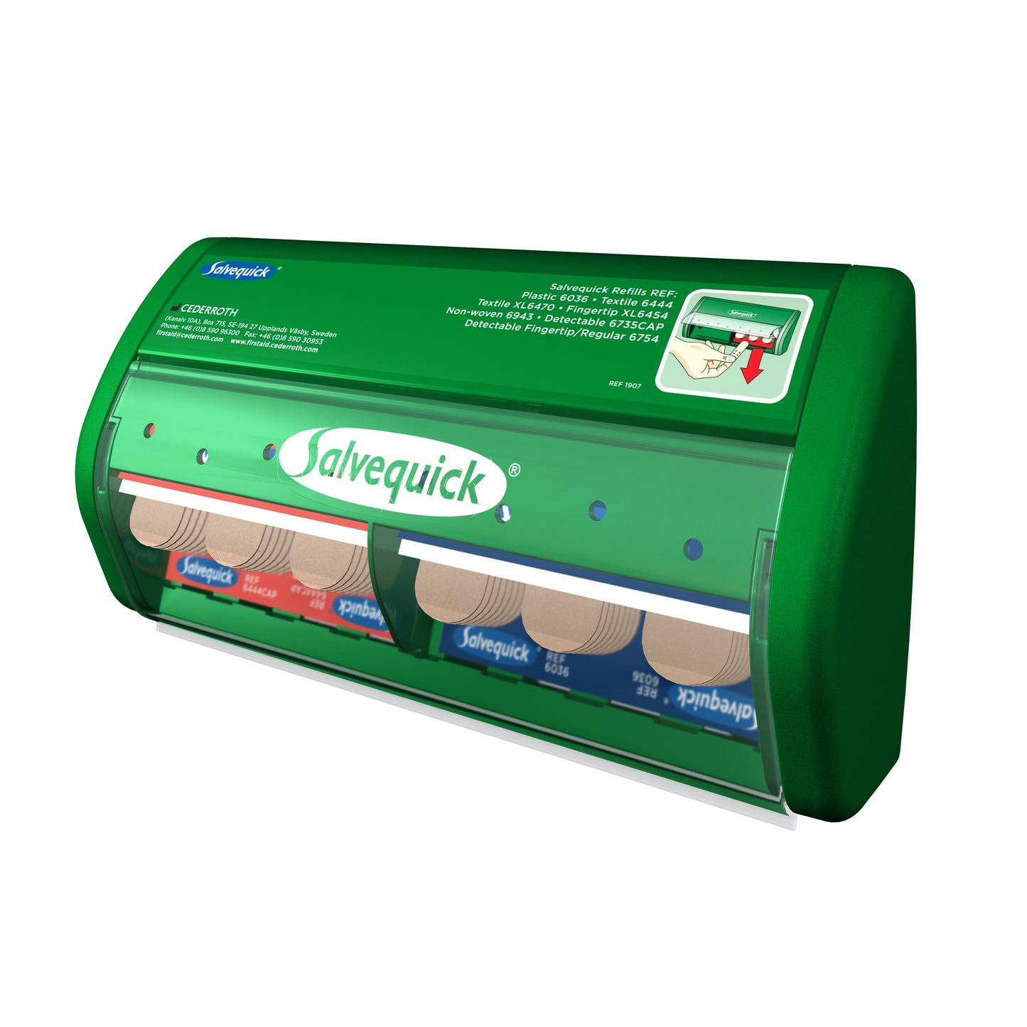 Salvequick - Pleisterdispenser met inhoud