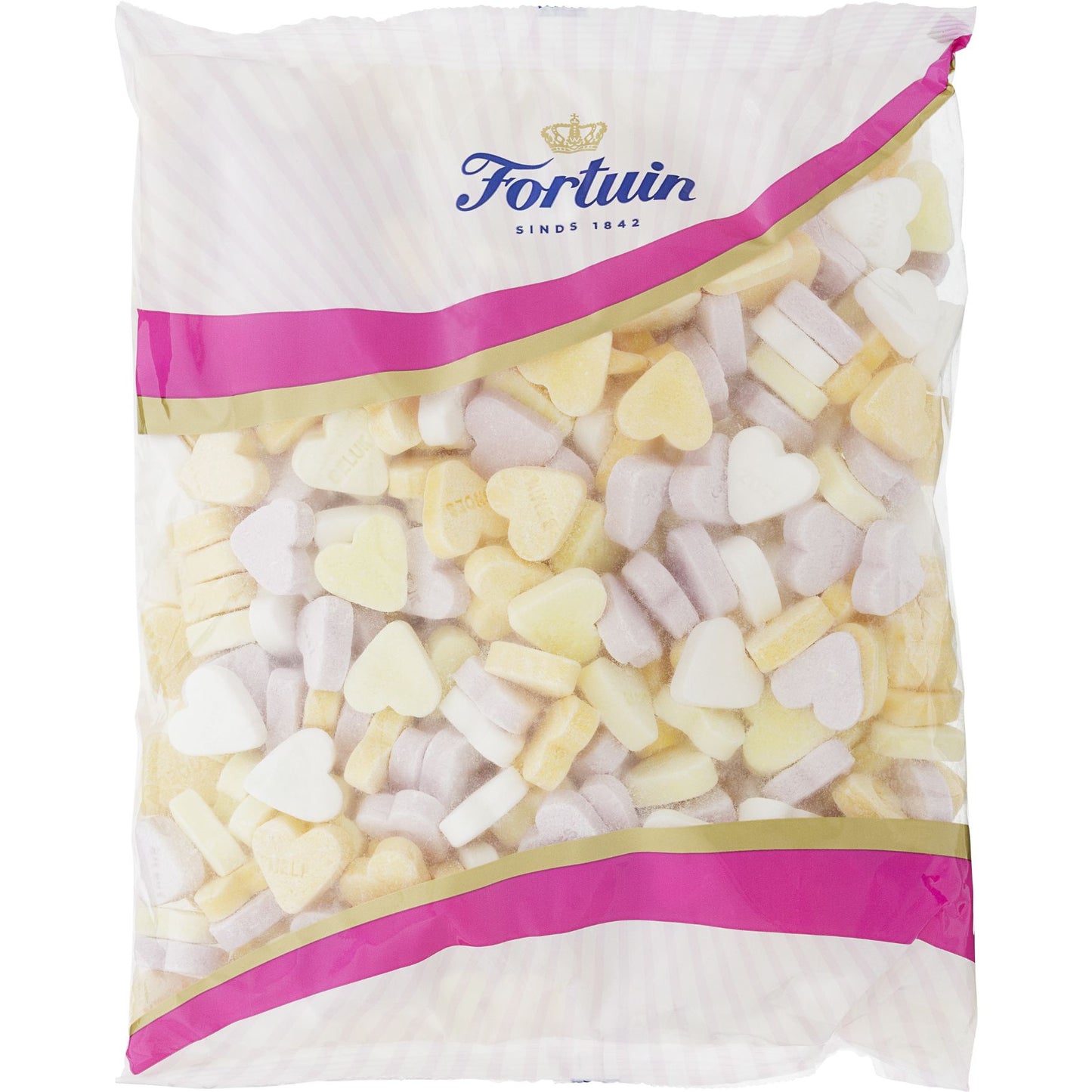 Fortuin - Snoep vruchtenhartjes 1kg
