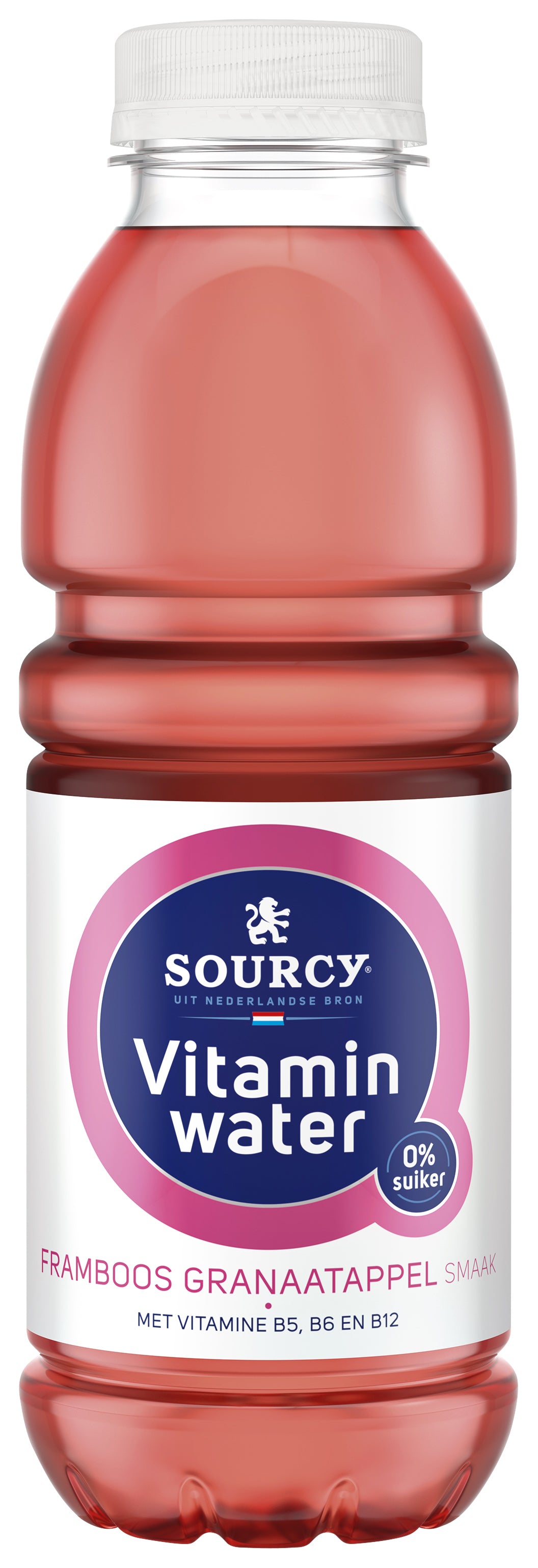 Sourcy - Eau vitaminée framboise/granaa bouteille 500ml