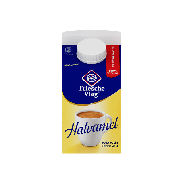 Friesche vlag - Koffiemelk halvamel 455ml