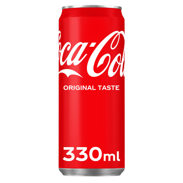 Coca-Cola - Frisdrank coca cola regular blik 330ml