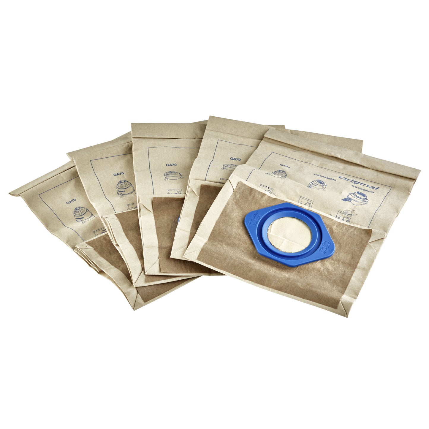 Nilfisk - Stofzuigerzak gm80 90 papier 5 stuks