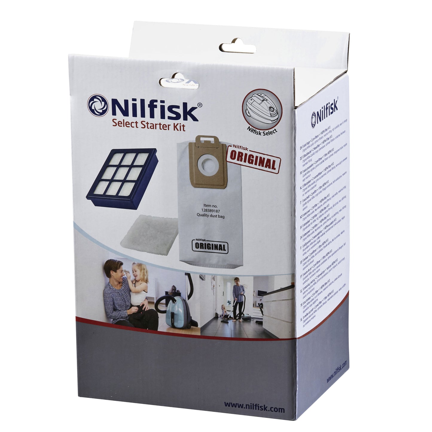 Nilfisk - Staubsaugerbeutel Select Terkit 4-teilig