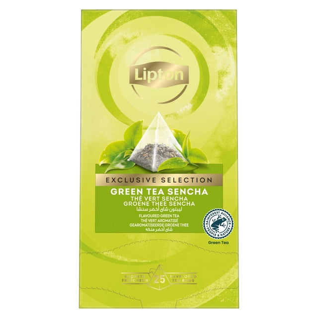 Lipton - Thé Exclusif thé vert sencha 25x2gr