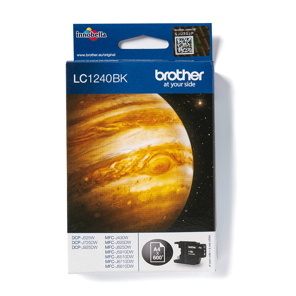 Brother - Cartouche d'encre LC-1240BK noire