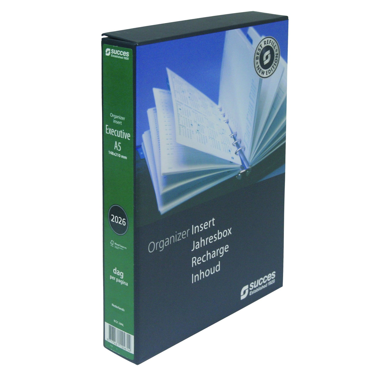 Erfolg – Agendafüllung 2026 Executive A5 1 Tag/1 Seite