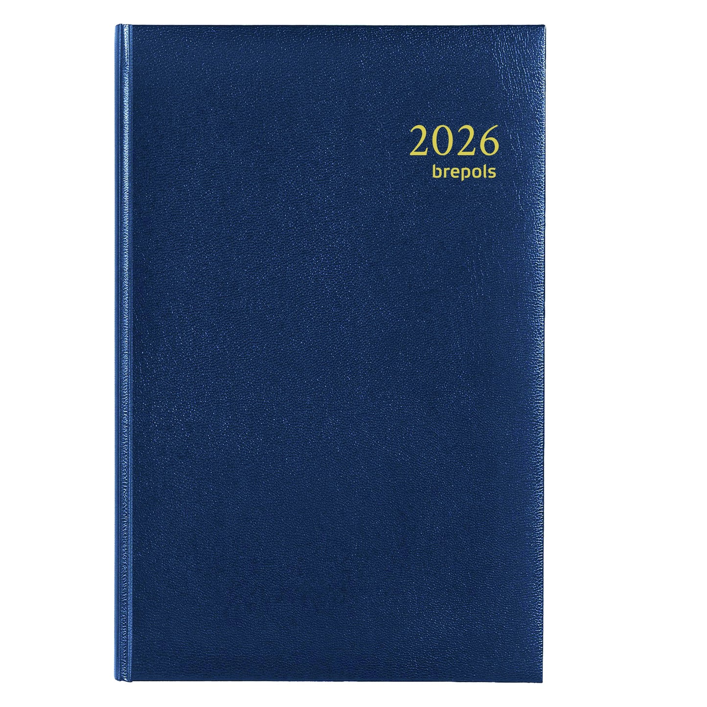 Brepols - Agenda 2026 Saturn Lima 7 jours/2 pages bleu
