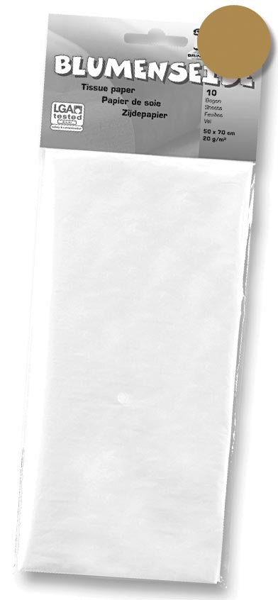 Folia - Seidenpapier dunkelgelb
