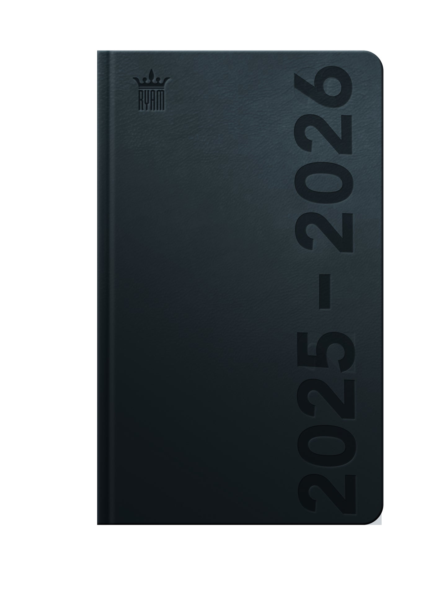 Ryam - Schoolagenda 26-27 cursus deluxe 7d/2p zwart