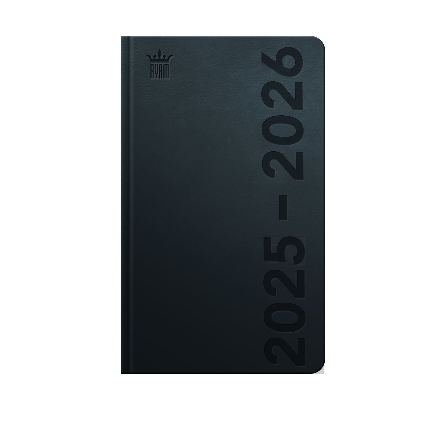 Ryam - Schoolagenda 26-27 cursus deluxe 7d/2p zwart