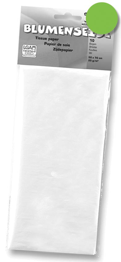 Folia - papier de soie vert clair