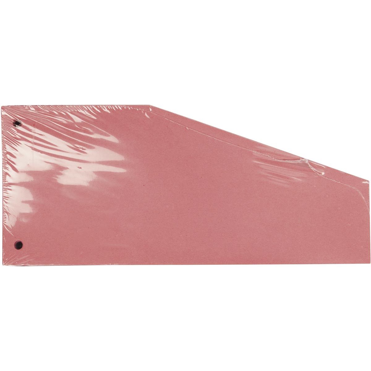 Pergamy - trapezium verdeelstroken, pak van 100 stuks, roze