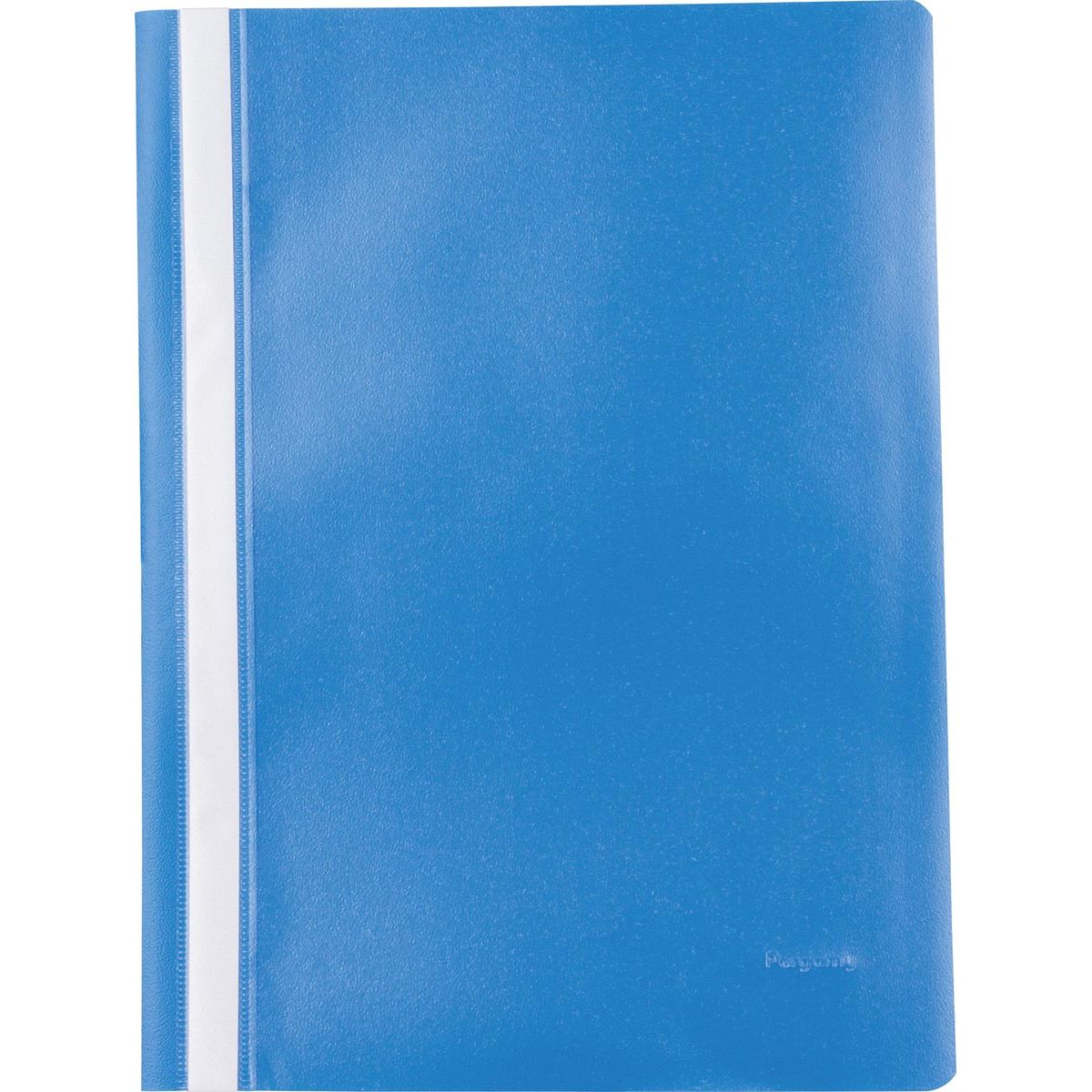 Pergamy - Schnellfix-Ordner, ft A4, PP, 5er-Pack, dunkelblau